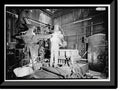 Historic Framed Print, United States Pipe & Foundry Company Plant, Core Making Shop, 2023 St. Louis Avenue at I-20/59, Bessemer, Jefferson County, AL - 16, 17-7/8 x 21-7/8