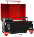 ASMOKE AS350 256-sg. in. Portable Wood Pellet BBQ Grill And Smoker Red