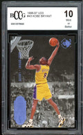1996-97 UD3 #43 Kobe Bryant Rookie Card BGS BCCG 10 Mint+