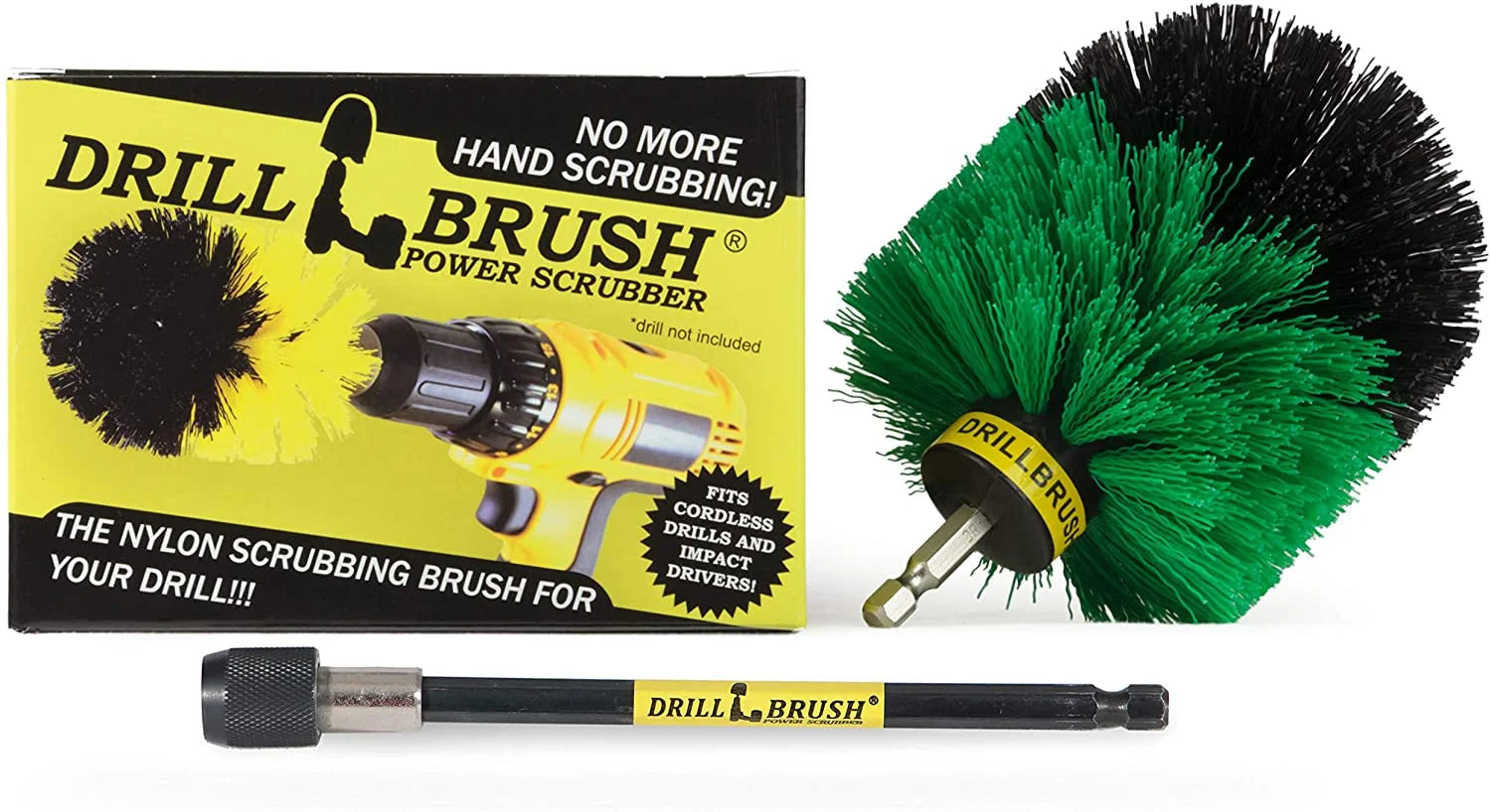 Drill Brush - Kitchen Accessories - Cleaning Supplies - Cast Iron Skillet - Pots and Pans - Griddle - Countertop - Cutting Board - Butcher Block - Spin Brush - Stove - Oven - Sink - Tile - Backsplash