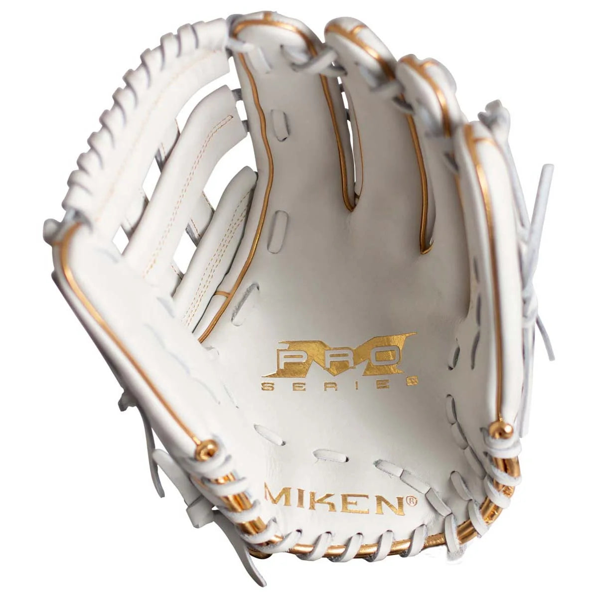 Miken Pro Series 13.5 Slow Pitch Softball Glove: PRO135-WG Left Hand Thrower