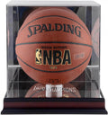 Los Angeles Lakers 2020 Western Conference Finals Champions Mahogany Basketball Display Case