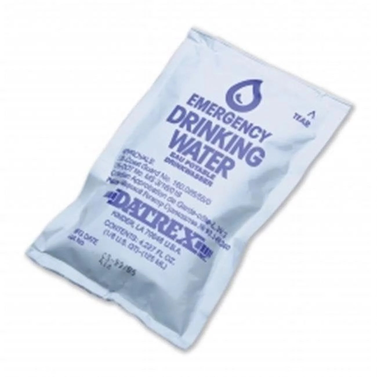 Datrex DX1000W 125 ml 8 Liters Emergency Water Per Sachet
