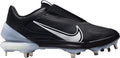 Nike Men's Force Zoom Trout 8 Pro Metal Baseball Cleats (Black/Grey, 7, D)