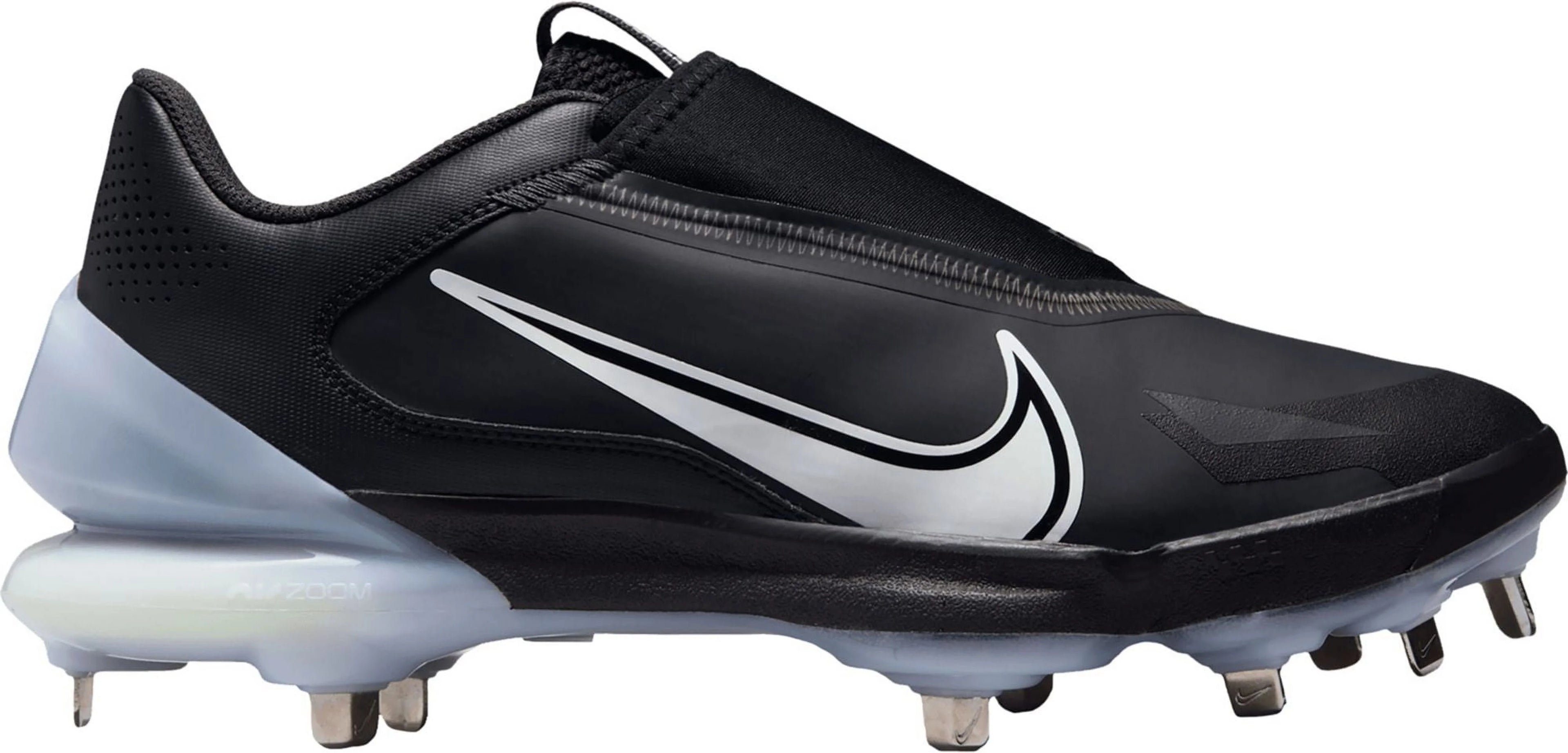 Nike Men's Force Zoom Trout 8 Pro Metal Baseball Cleats (Black/Grey, 7, D)