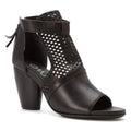 EMU Australia Women's Dame Open Toe Heels Platforms - Brown & Black