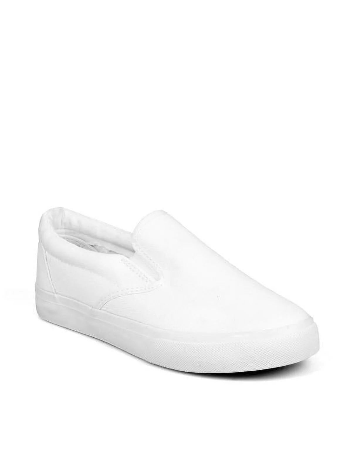 Nature Breeze Slip On Women's Canvas Sneakers in White