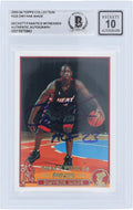 Dwyane Wade Miami Heat Autographed 2003-04 Topps Collection #225 Beckett Fanatics Witnessed Authenticated 10 Rookie Card with HOF 23 Inscription - Fanatics Authentic Certified