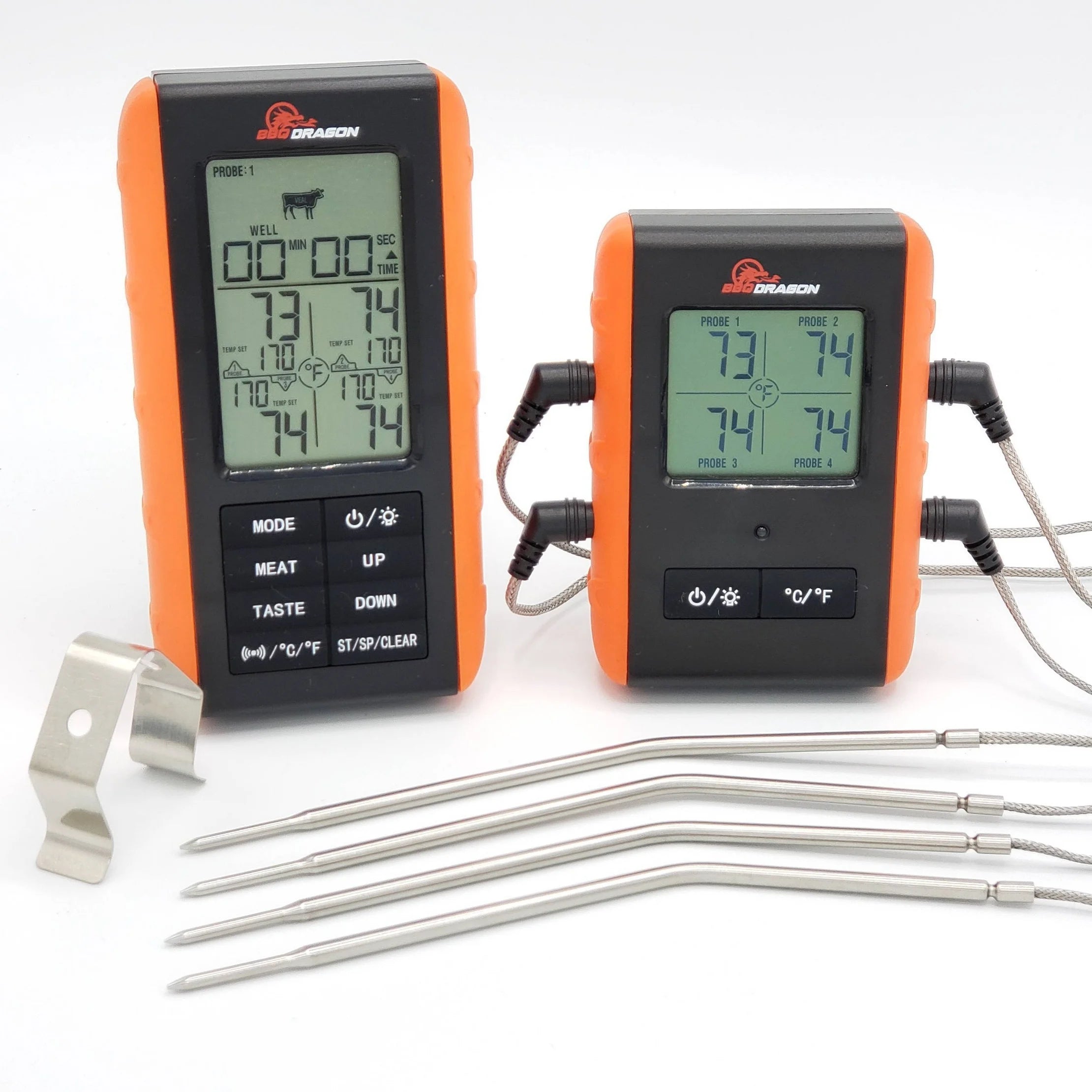 4 Probe Wireless Meat Thermometer