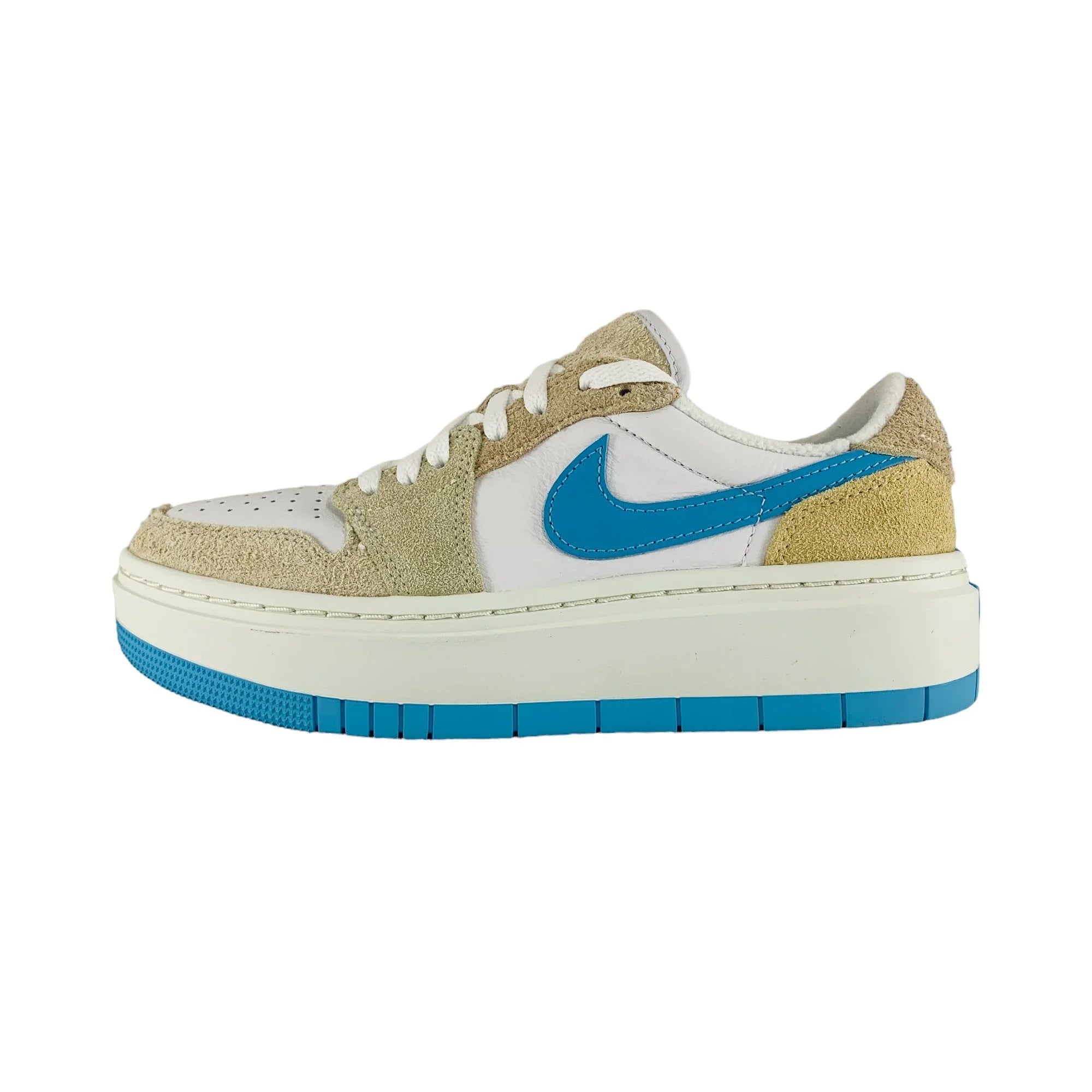 Air Jordan 1 Elevate Low SE Salt Lake City Sneakers, New Women's Shoes FD1028-100, Women's U.S. Shoe Size 8