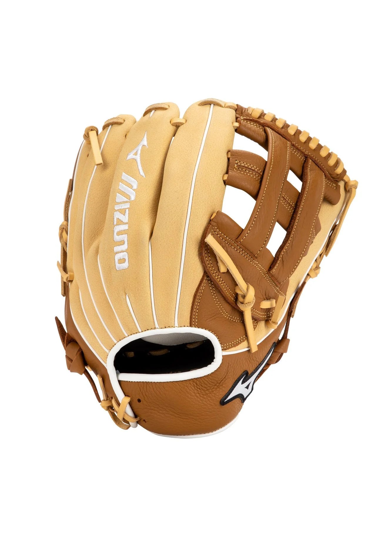 Mizuno Franchise Series Outfield Baseball Glove 12.5, Size 12.5, Right Hand: Tan-Brown (R878)