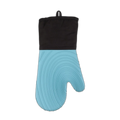 Kitchen Bbq Baking Cotton Thickened Food-Grade Silicone Anti-Scald Heat Insulation Gloves Heat-Resistant Pink Style