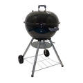 Megamaster 22 Deluxe Charcoal Kettle Grill, Perfect for Outdoor Cooking & Grilling, BBQ, Patios, Tailgating, Black, 810-23003