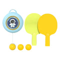 FeiraDeVaidade Indoor Table Tennis Hanging Table Tennis Trainer Set - Interactive Table Tennis Training Hanging Game