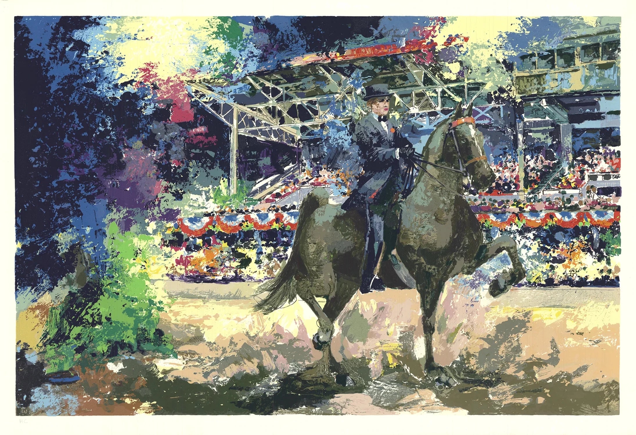WAYLAND MOORE Circus Horse Show I, 1975