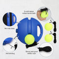 Portable Tennis Rebounder Kit - JahyShow Tennis Trainer with 3 String Balls for Sport Exercise