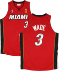 Dwyane Wade Miami Heat Autographed Red Mitchell & Ness 2005-2006 Authentic Jersey with HOF 23 Inscription - Fanatics Authentic Certified