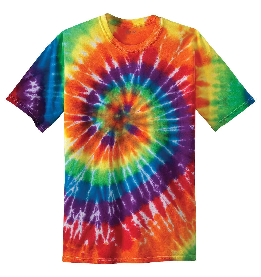 Koloa Surf Co.Colorful Tie-Dye T-Shirt, Rainbow 2XL