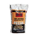 B & B Charcoal 00123 Pecan Wood Smoking Chips, 180 Cubic Inch