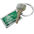 NEONBLOND Keychain Green Sign Welcome To Puerto Banus