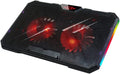 axGear Laptop Cooling Pad for 11 - 17 Notebook Laptop Cooler RGB Light Quiet Fan