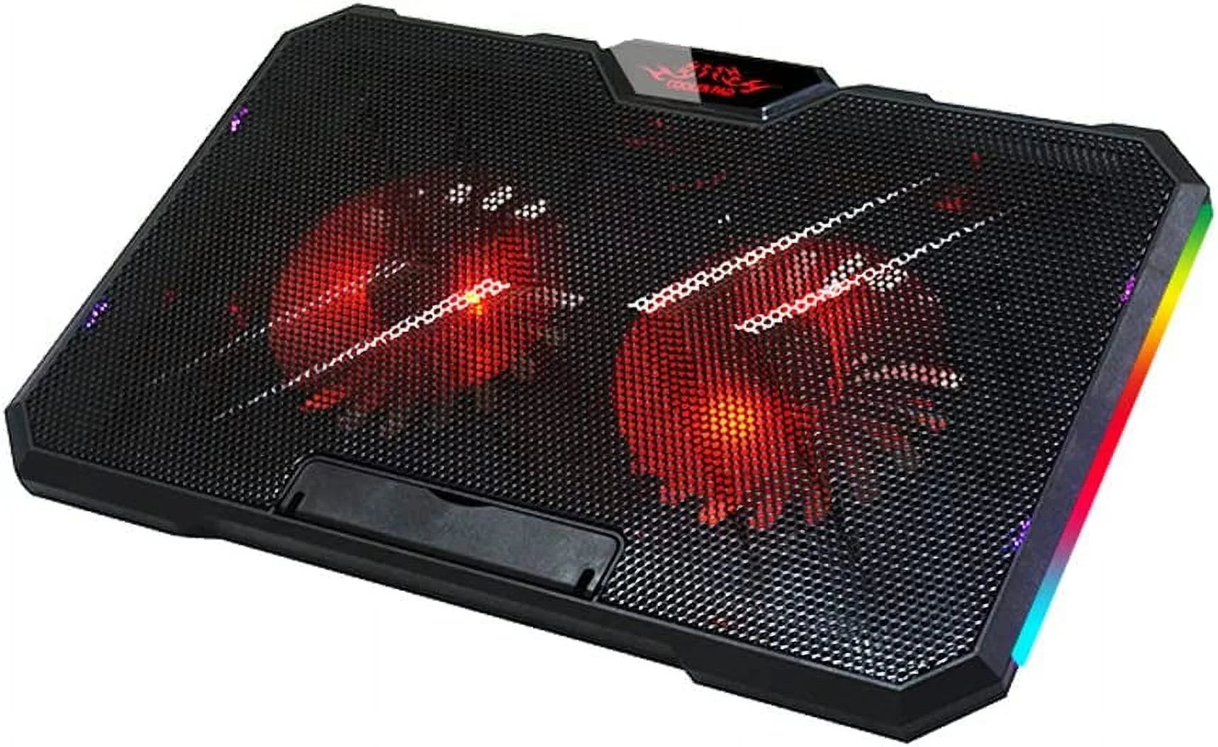 axGear Laptop Cooling Pad for 11 - 17 Notebook Laptop Cooler RGB Light Quiet Fan