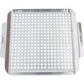 1 PK, Dyna Glo 11.42 In. W. x 13.39 In. L. Stainless Steel Grill Topper
