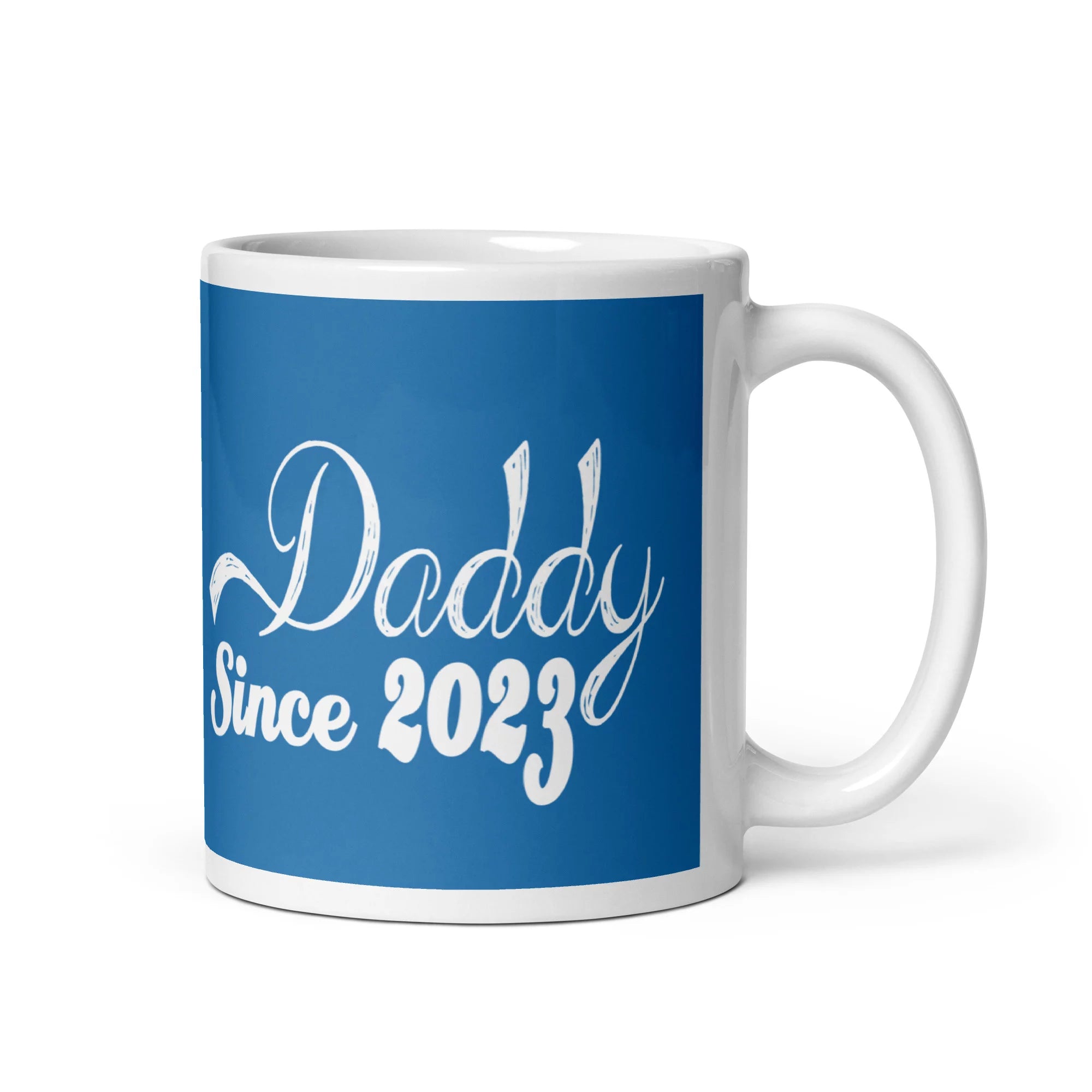 Daddy Since 2023 Fathers Day Coffee Tea Ceramic Mug Office Work Cup Gift 11 oz