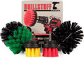 Power Scrubbing Brush - Cordless Drill Attachment Set - Shower Cleaning Brush for Drill - Stiff Bristle Concrete / Deck Scrub Brush - Kitchen Stove / Oven / Sink Scrub Brush - BBQ Grill Cleaning Brush