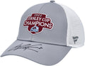 Cale Makar Colorado Avalanche Autographed 2022 Stanley Cup Champions Cap - Fanatics Authentic Certified