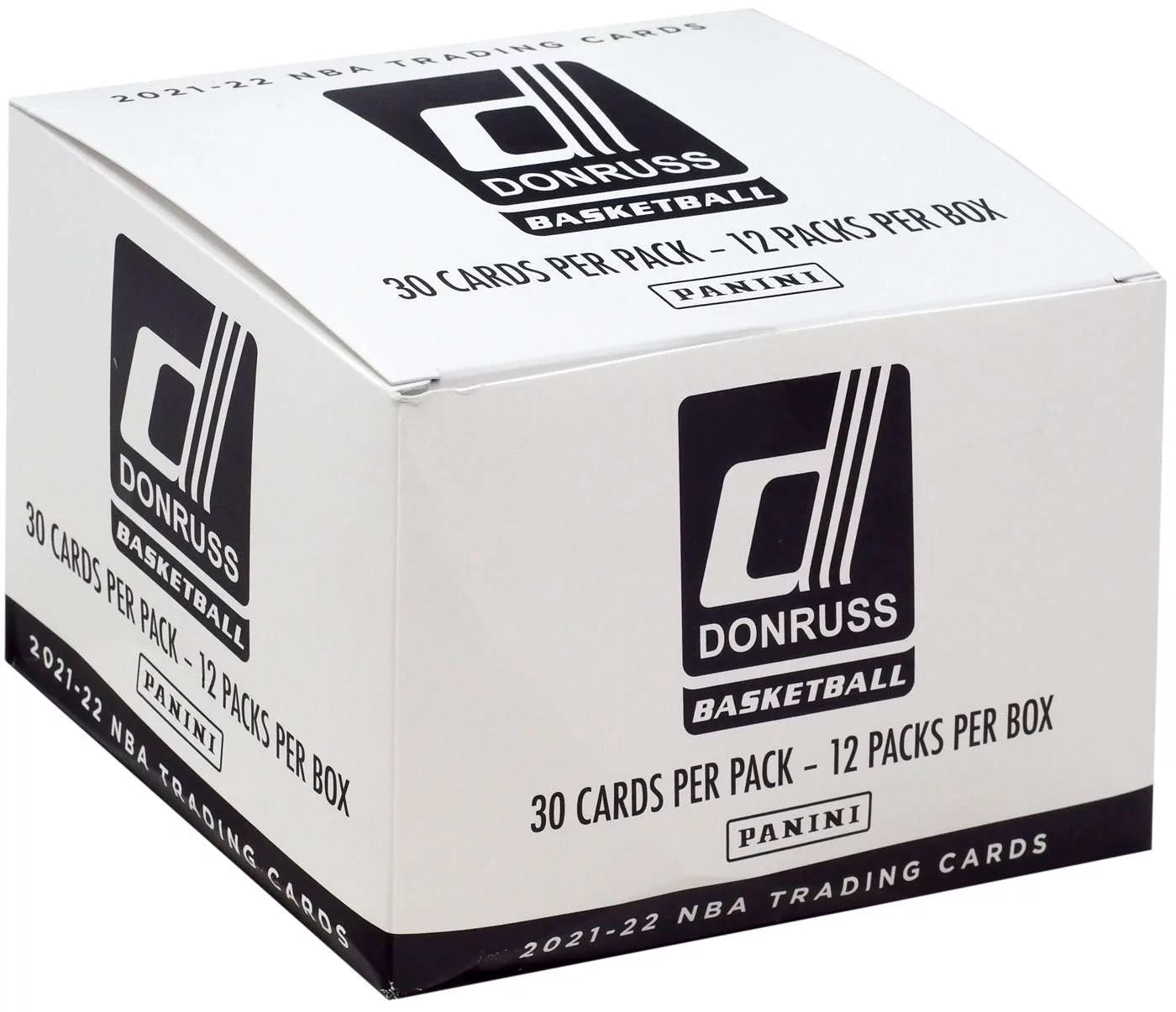 NBA Panini 2021-22 Donruss Basketball Trading Card VALUE Box (12 Packs)