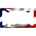 212 Main LPO5683 6 x 12 in. Puerto Rico Flag Thin Style License Plate Frame