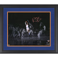 RJ Barrett New York Knicks Framed Autographed 16 x 20 Game Winning Shot vs. Boston Celtics Spotlight Photograph with Dagger 1/6/22 Inscription - Fanatics Authentic Certified