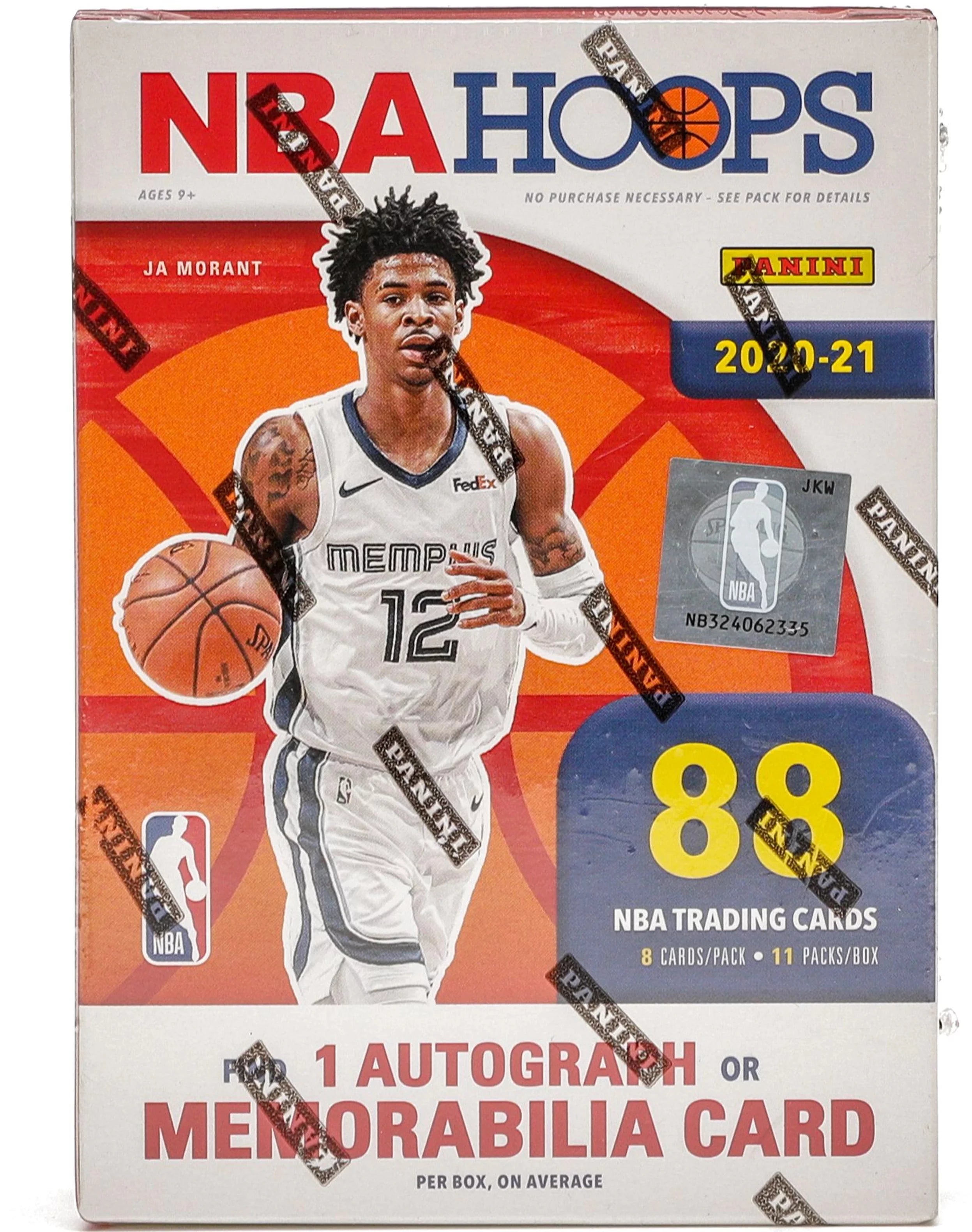 2020-2021 Panini NBA Hoops Blaster Box