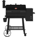 Char-Griller Heavy-Duty Pellet Grill, Black