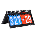 Table Top Scoreboard Score Keeper Waterproof Scoreboard Flip Tabletop Score Flip for Team Competition Basketball Tennis