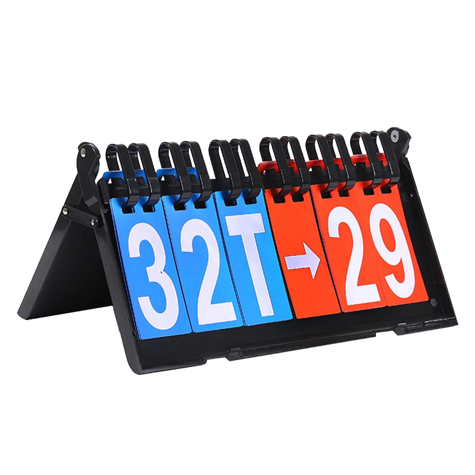 Table Top Scoreboard Score Keeper Waterproof Scoreboard Flip Tabletop Score Flip for Team Competition Basketball Tennis