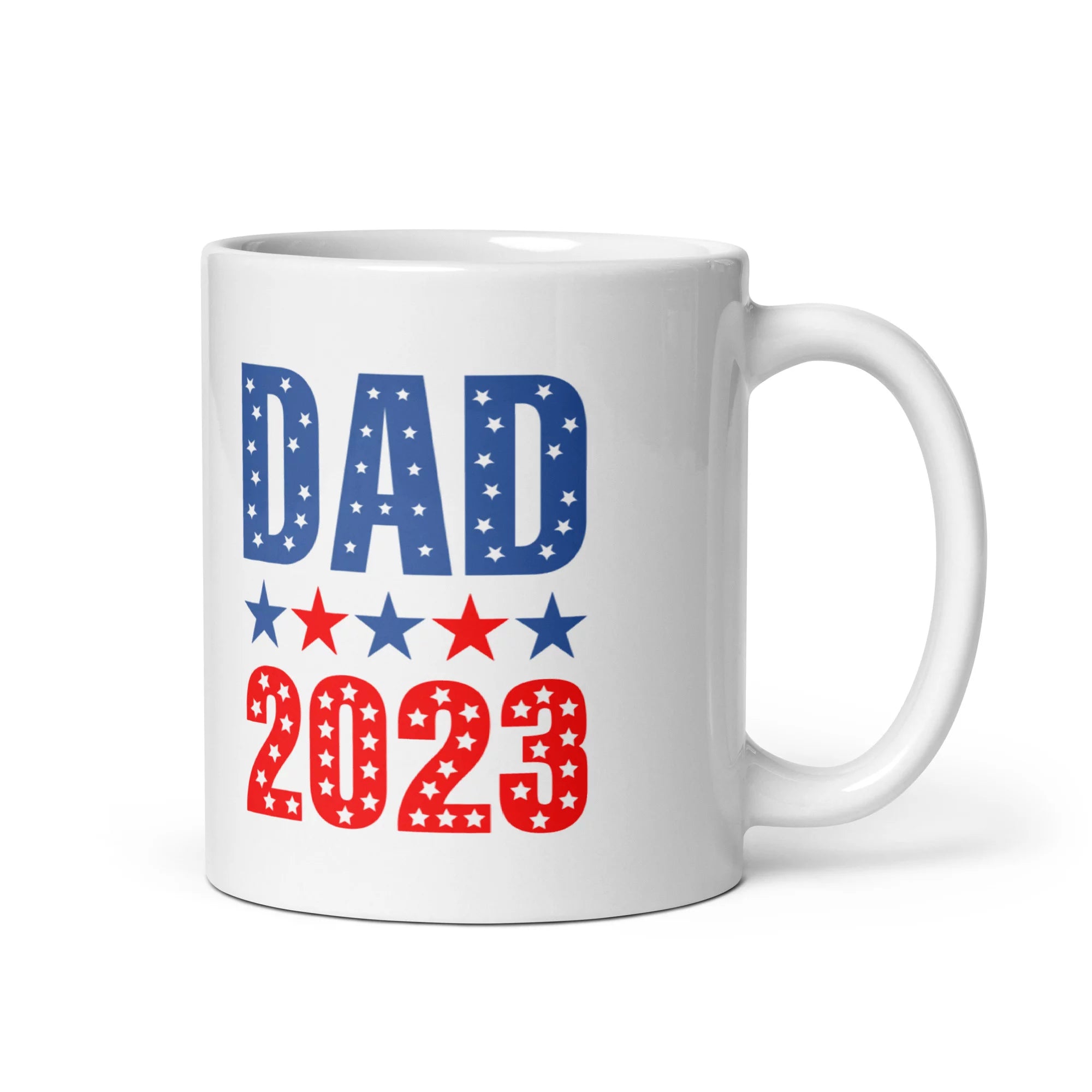 Dad 2023 Print Unique Fun Novelty Coffee Tea Ceramic Cup Office Work Mug 11 Oz