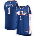 Men's Fanatics Branded James Harden Royal Philadelphia 76ers Fast Break Replica Player Jersey - Icon Edition