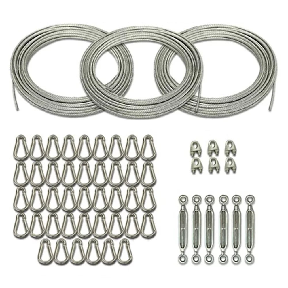 Cimarron Sports Softball/Baseball 55' Inside Batting Cage Training Aid Cable Kit