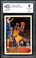1996-97 Topps #138 Kobe Bryant Rookie Card BGS BCCG 9 Near Mint+