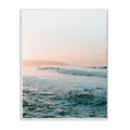 Stupell Industries Surfing the Tide Beach Wave Photograph Designed by Unsplash