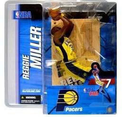 McFarlane NBA Sports Picks Series 7 Reggie Miller Action Figure (Yellow Jersey Variant)