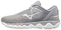 Mizuno Women's Wave Horizon 5 Running Shoe, Size 7.5, Slvr Filgre-Barly Bl (7Bbb)