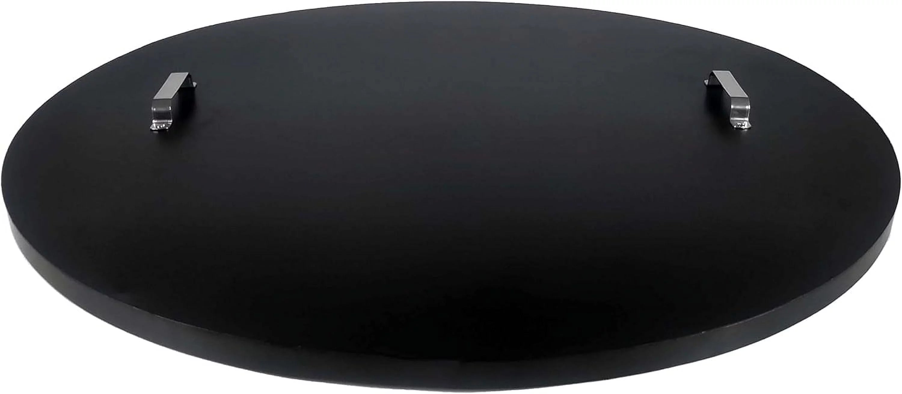 STORE Cover Round, Snuffer Lid Ring Finish 38¡± Inch Diameter, Drop-In Burner Pan Lid- 1.5 Mm Thickness, Grill Fire Ring Lid With Handle¡­