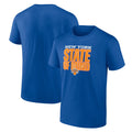 Men's Fanatics Branded Blue New York Knicks Pick & Roll Coverage T-Shirt