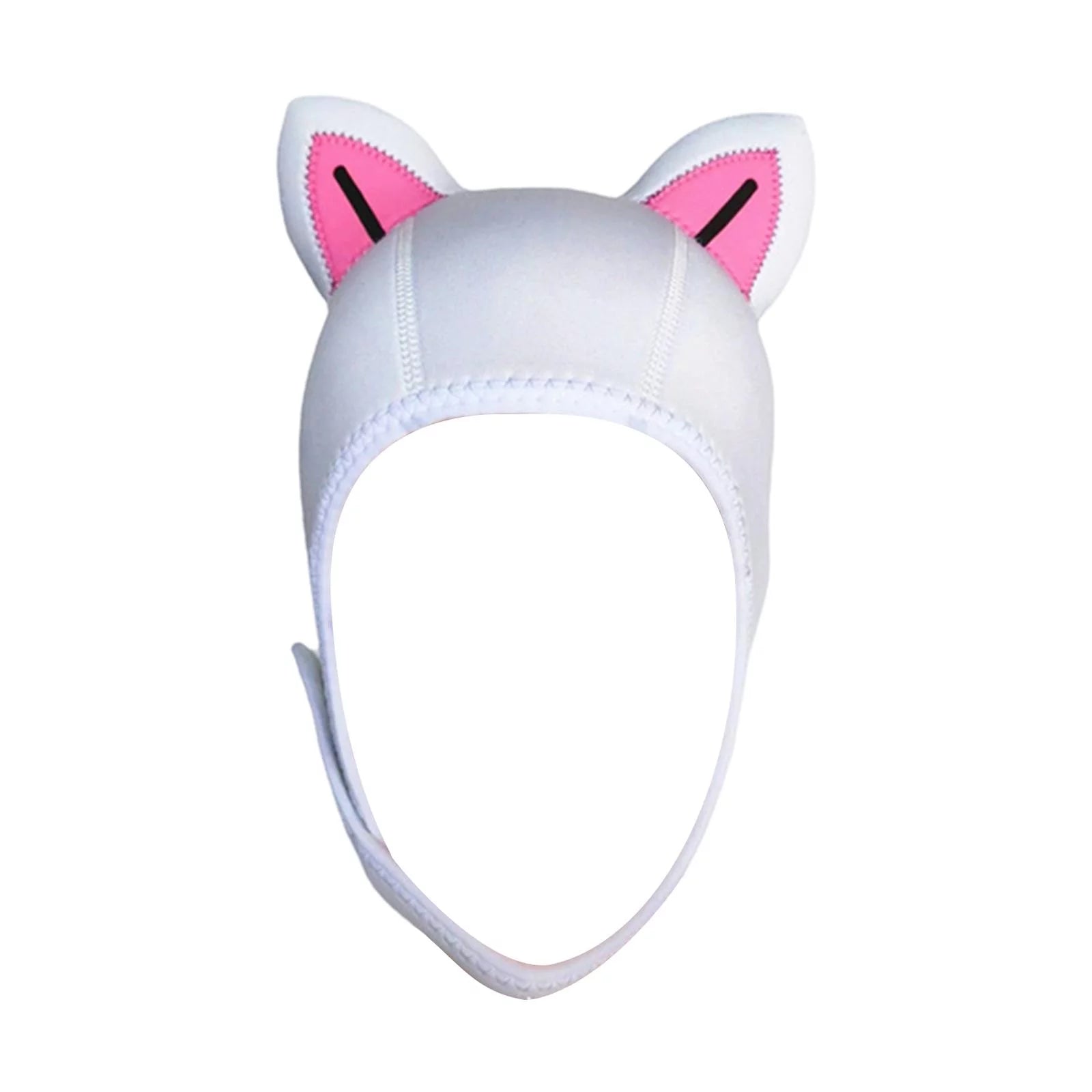 Diving Hood 3mm Neoprene Wetsuit Hood Cap for Water Sports Swim Hat Black