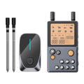 Wireless Meat Thermometer with Dual Meat Probe, Digital Cooking Food Meat Thermometer Wireless for Smoker BBQ Grill