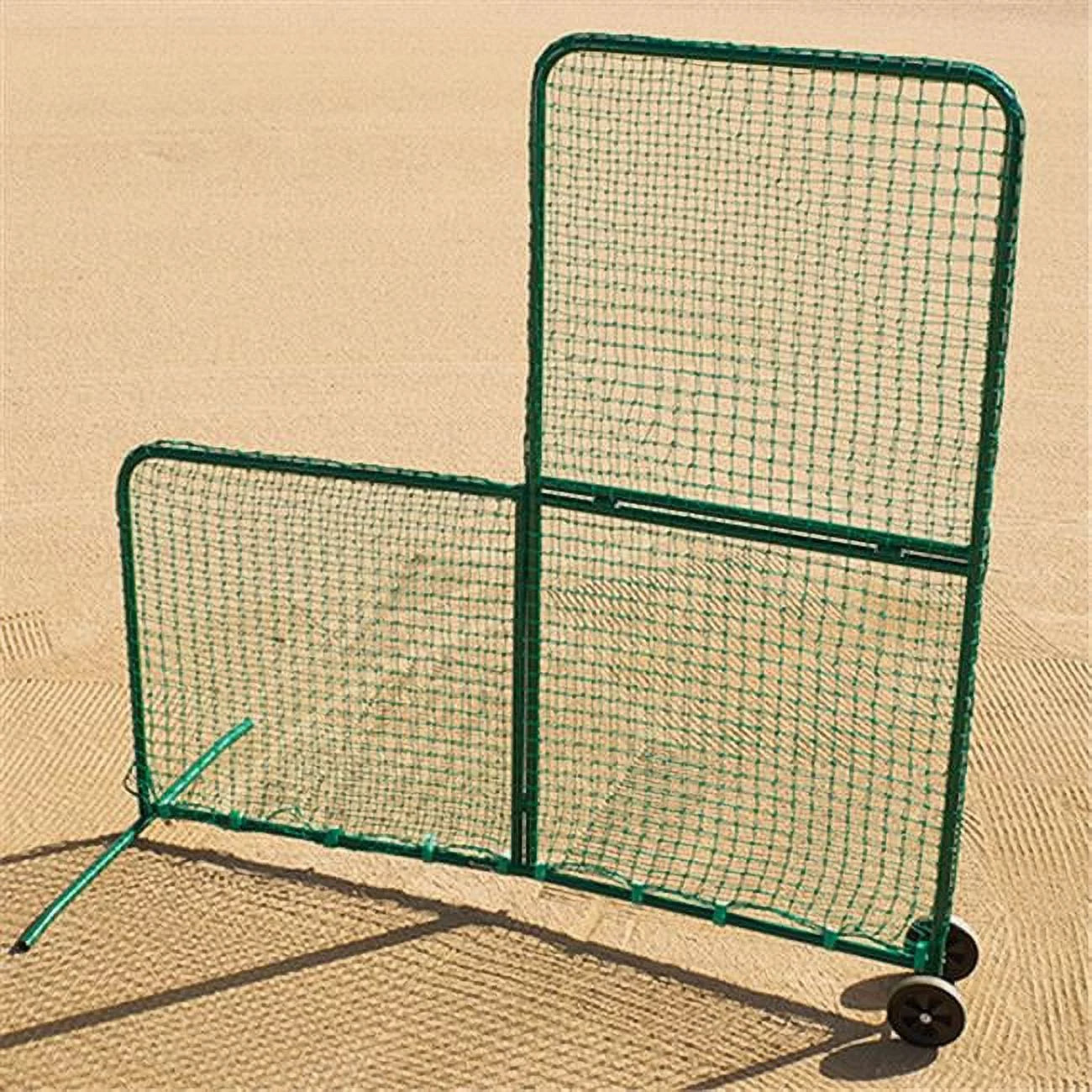 Sport Supply Group 1301038 Varsity Folding L-Screen - 7 x 7 ft.