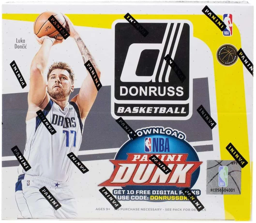 NBA 2021-22 Donruss Basketball Trading Card RETAIL Box (24 Packs)
